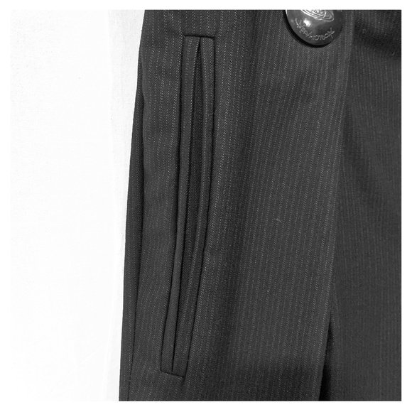 Classy Dressy Trousers /Deeply Pleated / High rise - Picture 5 of 6